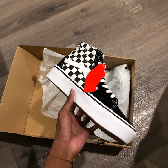Sk8 hi Platform checkerboard - Picture 3 of 7